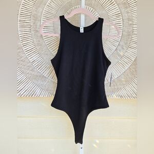 BP. Black Ribbed Bodysuit Sz Small NEW